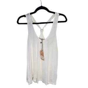 FatFace Women’s 100% Linen Tank Top, Size 8 NWT